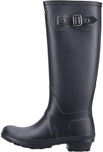 Cotswold Sandringham Buckle-Up Wellington/Womens Boots/Weather Wellingtons (7.5 US) (Black)