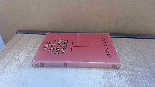 Souls Sincere Desire 0853050120 Book Cover