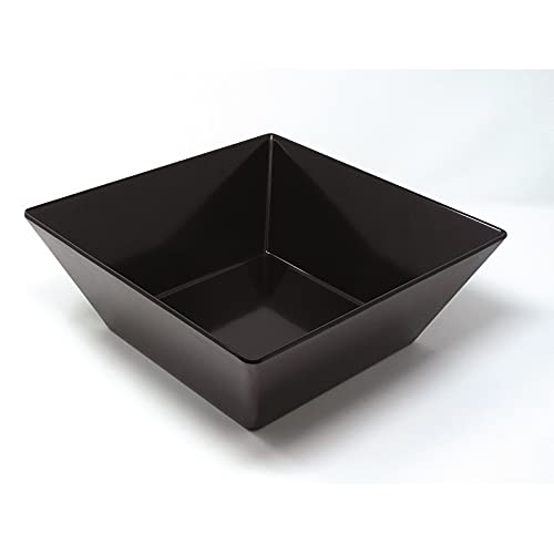 Di Canio Store QUADRATA NERA CM.18X18 100% MELAMINA BOWL - E206505BK00