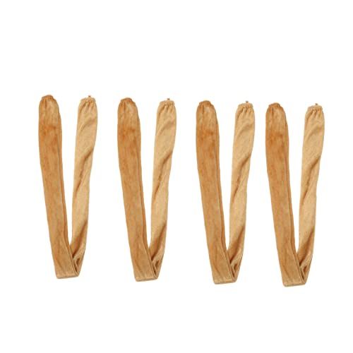 Outanaya 4Pcs Light Chain Cover Cloth for Ceiling Lamps Decorative Lamp Chain Sleeves for Chandelier Light Fixtures Soft Cord Covers Lamp Accessory for Home Decor