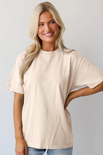 MAPICK 4 Pack Oversized Tshirts for Women Crew Neck Loose Fit Summer Baggy Tee Tops Short Sleeve Workout Shirt Clothes2