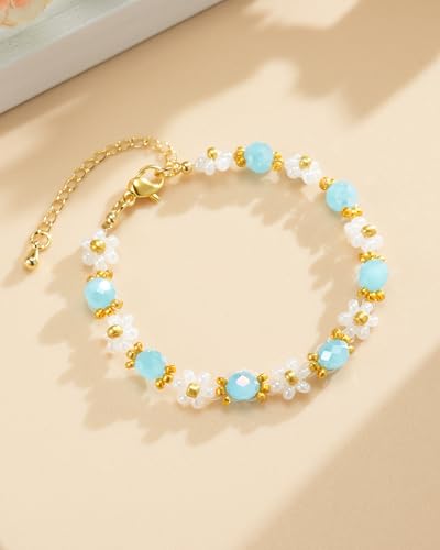 Birthday Gifts for 10 Year Old Girl Gifts Daisy Bracelet Girly Girl Stuff for Teen Teeanage Girls Daughter Niece, I Love You Every Daisy2