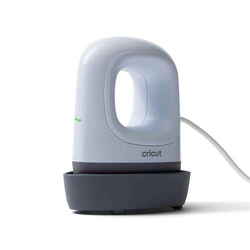 Cricut EasyPress Mini™ LT - Blue - Mini Heat Press for Pressing Shoes, Baby Clothes, T-Shirts, & More - Easy to Use with a Single Setting - Precision Tip - Compact & Portable Mini Iron