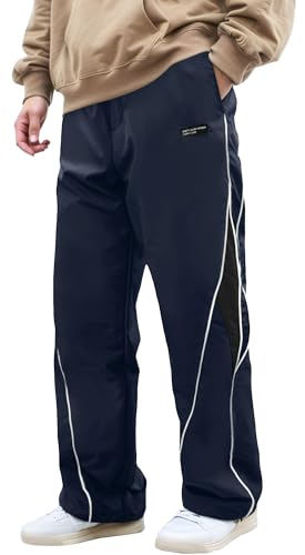 Pantalon de jogging active streetwear Y2K style rétro coupe ample à poches