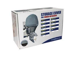 Cache Moteur Hors-bord Bateau Pour Yamaha 4 Temps - Capot ABS Noir - Neuf Universel