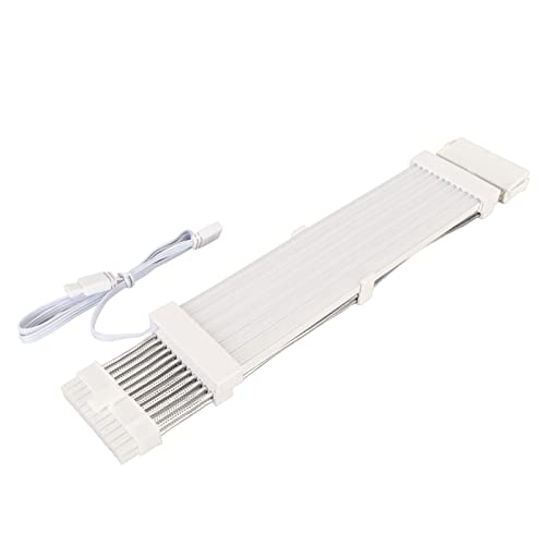 Cable de extensión ARGB de 24 pines y 18 AWG para fuente de alimentación de PC 6