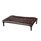 Kuranda Reversible Fleece Pad - 40x25 - Chocolate/Cream