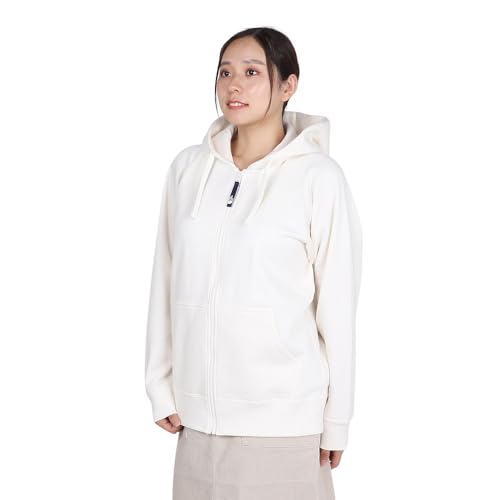 THE NORTH FACE(ザノースフェイス) パーカー リアビューフルジップフーディ レディース オーガニックコットン オフホワイト L