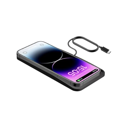 Almohadilla de carga inalámbrica para coche, alfombrilla de carga rápida para teléfonos, tabletas, auriculares, representantes de ventas, conductores, operadores de vehículos, camiones