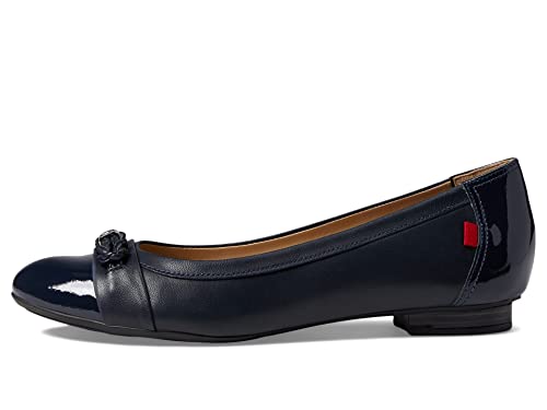 Marc Joseph New York Park Ave Dress Flats for Women – Calf Leather Upper – Injected Rubber Sole – Slip-on4