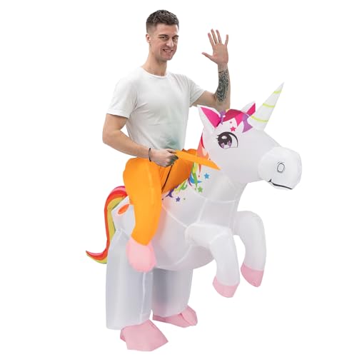 Costume de licorne gonflable pour animer vos défilés et soirées Halloween