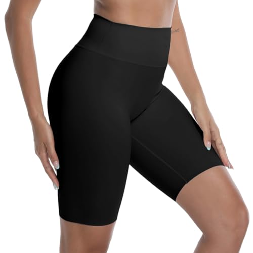 Towintec Pantalones Cortos Mujer Deportivo Cintura Alta Short Mallas Push Up Leggins Verano Opacos Ropa Elásticos Cortos Hotpants Motociclista Leggins para Running Yoga Gimnasio Jogging Ciclismo