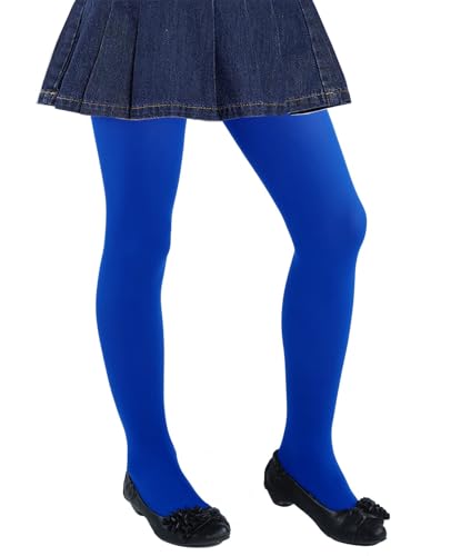 CHUNG Girls Footed Tights Light Weight Stretchy 60D Multi Candy Color Stage Play Costumes 2-12Y