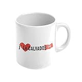 Keramikbecher mit Aufschrift