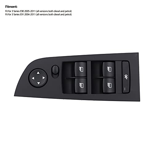 E90 Fensterheber Schalter, E90 Fensterschalter, 61319217329 Fensterheberschalter Auto Fensterheber Steuerschalter Ersatz Für 3er E90 E91