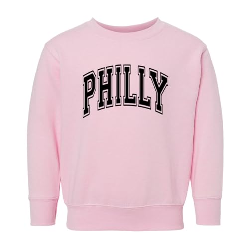 Arch Philly Kids Sweatshirt Toddler 3T Pink