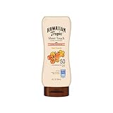 Hawaiian Tropic Sheer Touch Lotion Sunscreen, Moisturizing Broad-Spectrum Protection, SPF 50, 8...