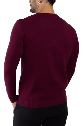 X RAY Mens V Neck Sweater, Basic Slim Fit Pullover, V-Neck Dress Sweater for Men Fall Winter (Available in Big & Tall)2