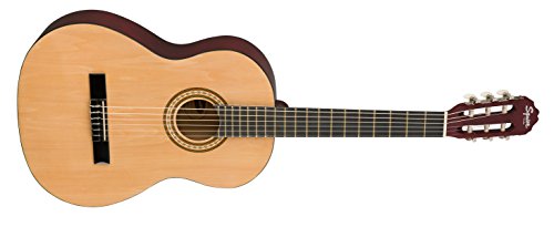 Squier SA-150N Squier Guitare acoustique classique avec cordes en nylon pour débutant – Naturel - Les Beatles, Paul McCartney, John Lennon, RIngo Starr, George Harrison Squier SA-150N Squier Guitare acoustique classique avec cordes en nylon pour débutant - Naturel – Image 4