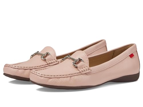 Image of Women's Genuine Leather Slip on Buckle Loafer