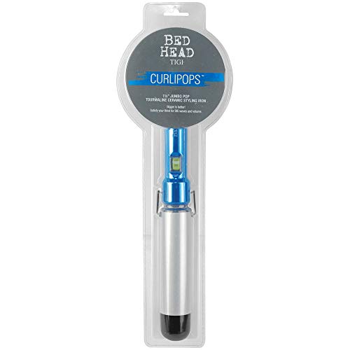 BED HEAD Curlipops Clamp-Free Curling Wand Iron | For BIG Curls and Massive Shine (1-1/2 in)