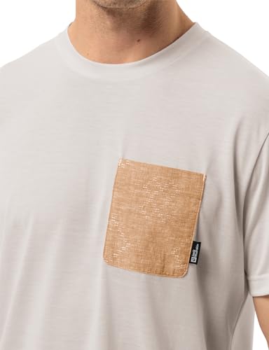 T-shirt homme Pocket Karana T M en coton bio léger