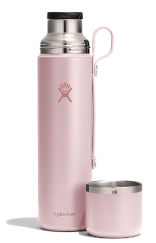 Hydro Flask Hot Flask & Cup – Insulated Stainless Steel, Hot Drink Travel Container for Coffee & Tea 36 Oz Trillium Pink - image 2