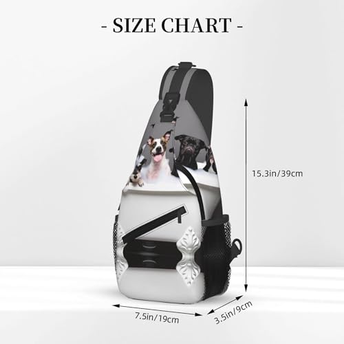 Mochila Sling para Hombre y Mujer, Bolsa Compacta para Senderismo miniatura 2