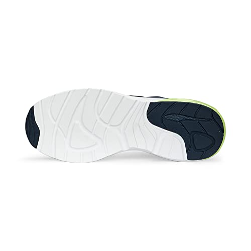 Image of PUMA Men's Low-Top Sneaker, Dark Night Cool Light Gray Fast Yellow, 4