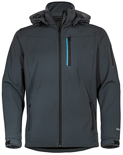 Uvex tune-up Softshell-Arbeitsjacke - für Herren - Outdoorjacke - Blau - Gr. S Cover