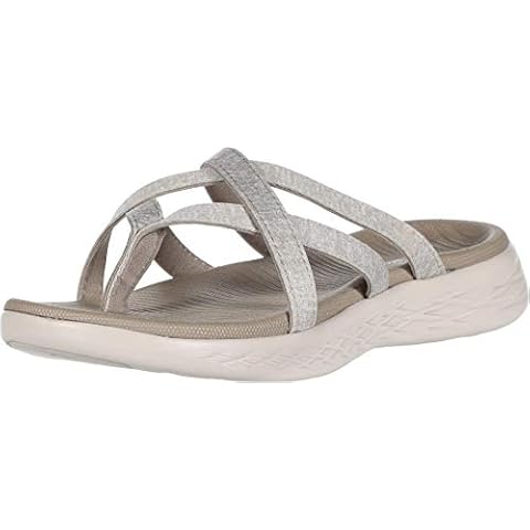 Skechers ON-The-GO 600 Dainty Sandal in Taupe Cover