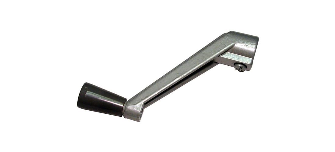 Manivelle de fenêtre Barton Kramer zinc argent 3/8 pour votre salon