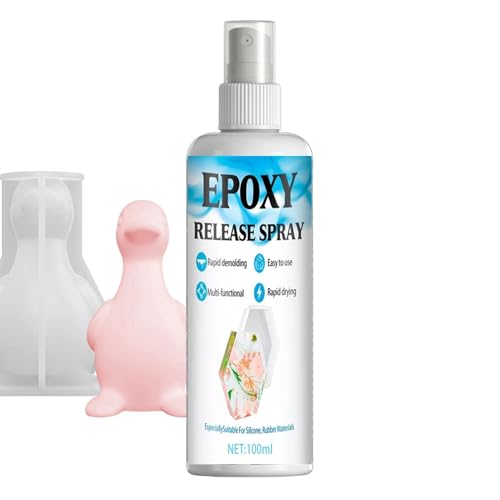 Formentrennmittel-Spray - 100 ml antihaftend schnelltrocknend - Silikon-Trennmittel fu Formen - fu Gips Kerzen Kunstprojekte im 