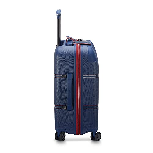 Image of DELSEY PARIS Chatelet Air 2.0 Hardside Luggage with Spinner Wheels, Navy, Carry on Plus 20 Inch