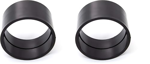 Image of POWERTEC 70235 2-1 /2 inch Pipe Coupling, Black (Pack of 2)