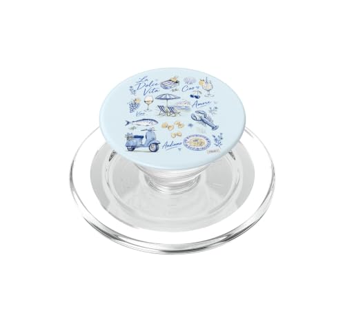 Sardinas Pescador PopGrip MagSafe evita caídas de tu smartphone con estilo mediterráneo