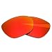 BlazerBuck Anti-salt Polarized Replacement Lenses for Oakley Overtime OO9167 - Fire Red