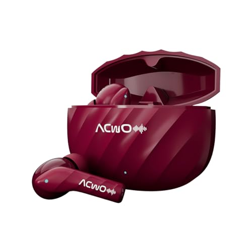 ACwO Dwots 525 TWS Earbuds with 52 Hrs Playback, Bass Boom X Real Drivers, Sonic Shield Quad Mic Enc Technology, 3 Eq Modes and Hyper Boost Charging - in Ear, Red (B0CNRWSPGH) Amazon Price History, Amazon Price Tracker