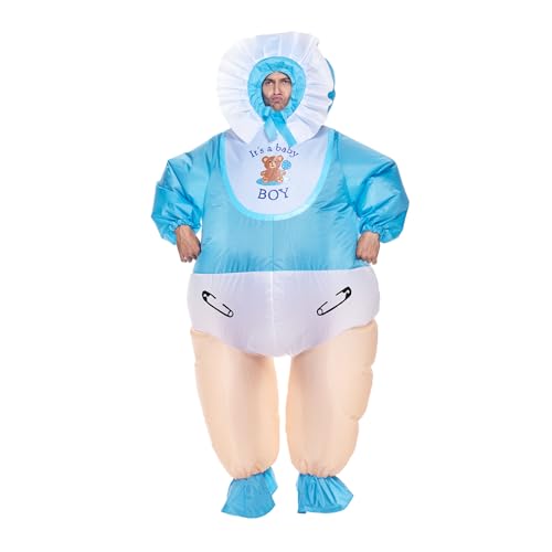 Disfraz inflable para bebé niño miniatura 3