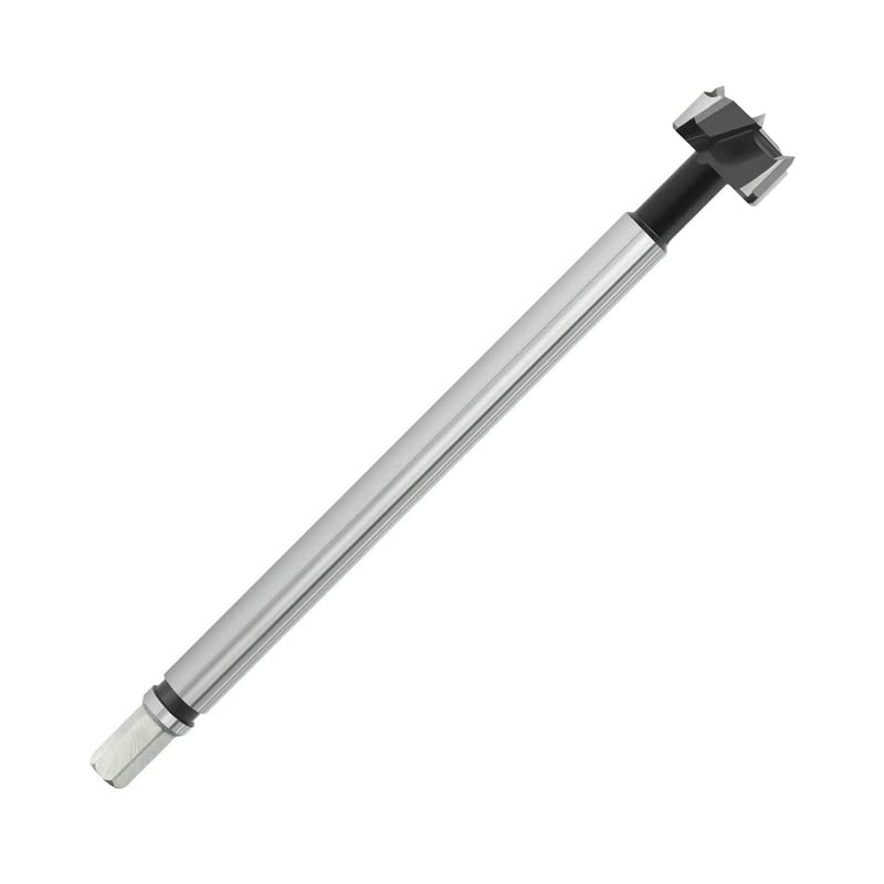 1PCS 185/200MM Woodworking Tools Extended Hole Control Drill Tips Saw Cutter Hinge Boring Drill for Soft and Hard Wood Tools (A)