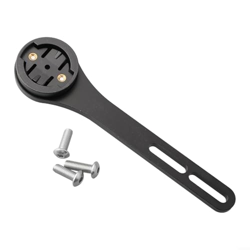 Todikaper Supporto da manubrio per bici integrato per Garmin in lega di alluminio regolabile per GPS (per Garmin)