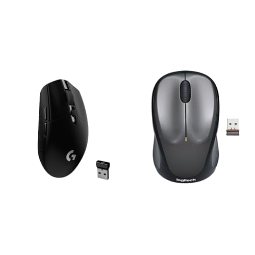 Image of Logitech G304 Lightspeed Wireless Gaming Mouse, Hero Sensor, 12,000 DPI, Lightweight, 6 Programmable