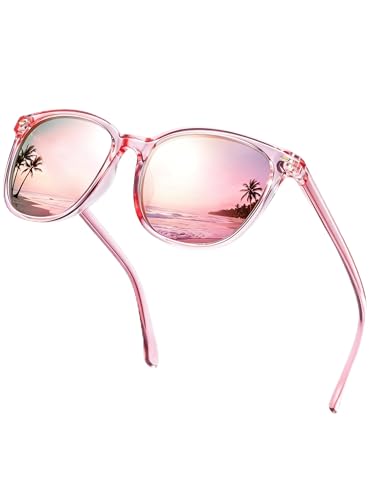 IGnaef Trendy Polarized Sunglasses for Women