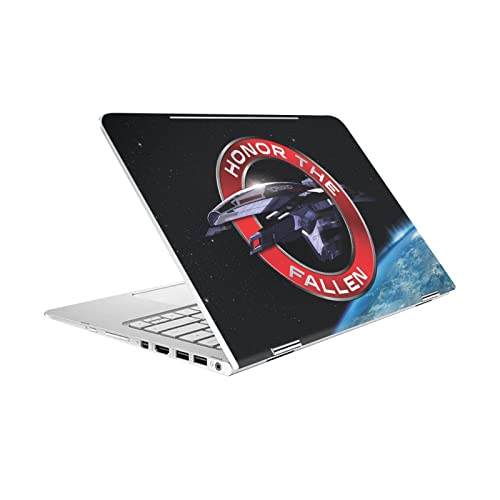 Skin Mass Effect Normandy SR1 pour masquer les rayures du HP Spectre Pro X360 G2