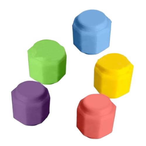 Juego de Captura de Piedras, Juego de guijarros de Piedra Jack, Juego de Gonggi, fácil y Divertido de Usar, no es fácil de dañar 10cm para niños y Adultos
