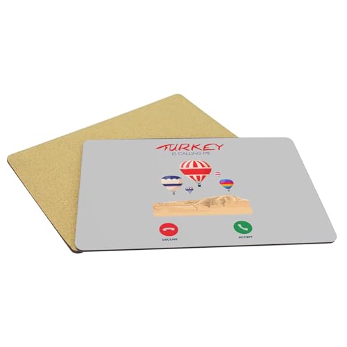 Sets de table en liège gris anti-rayures 39,5x28,5 cm | Solution napperons souples grand format