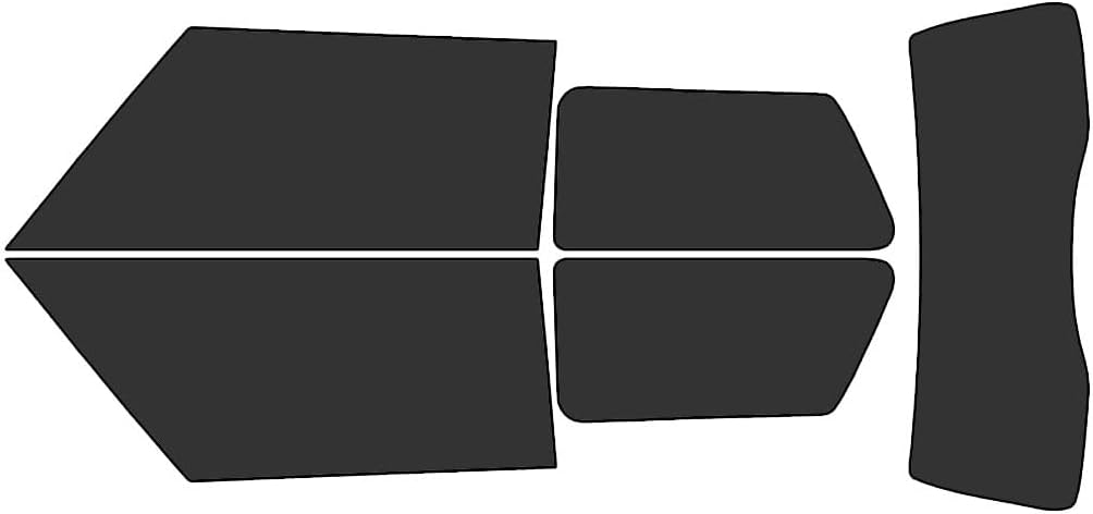 Rvinyl Window Tint Kit Compatible with Mini Cooper 2002-2006 - Black 20% - Single Ply No Bubble Film - Do it Yourself Vehicle Complete Precut Kit