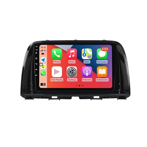 GOHEXA Android 13 Radio Coche Pantalla de 9 Pulgadas Radio 2 DIN para Mazda CX-5 2012-2015 con Carplay Inalámbrico/Android Auto Bluetooth/WiFi/GPS/FM/RDS/USB+AHD Cámara (Size : M300S(3G+32G))