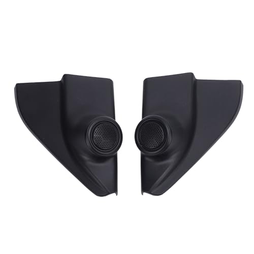 Tweeter de porte de voiture : garniture de couverture de haut-parleur en plastique noir