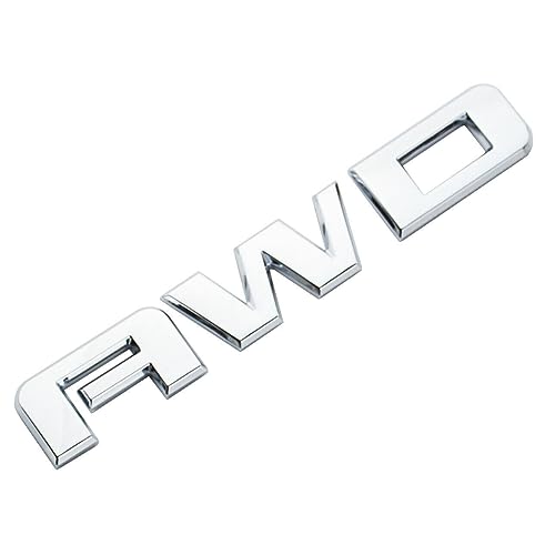 Image of 1Pc 2010-2020 Acadia Terrain Liftgate AWD Letter Emblem 3D Badge Nameplate Replacement for Acadia Terrain (Chrome)